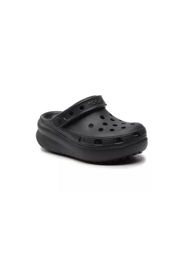 Tenisówki Crocs Model Classic Crush Clog Kolor Czarny. Kolor: czarny. Materiał: guma, materiał, syntetyk