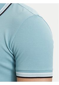BOSS Polo Paddy 50469055 Turkusowy Regular Fit. Typ kołnierza: polo. Kolor: turkusowy. Materiał: bawełna #3