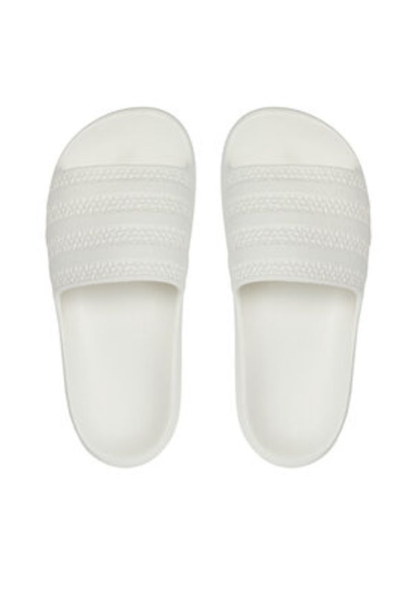 Adidas - adidas Klapki Adilette Ayoon GV9536 Biały. Kolor: biały. Materiał: syntetyk