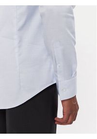 Calvin Klein Koszula LV019EU068 Błękitny Slim Fit. Kolor: niebieski. Materiał: bawełna #3
