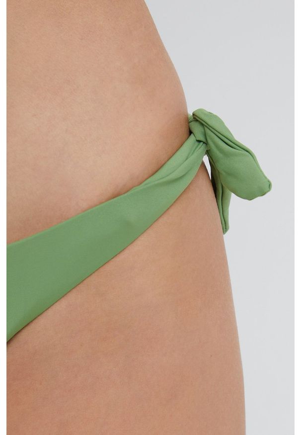 United Colors of Benetton figi kąpielowe kolor zielony. Kolor: zielony. Materiał: materiał. Długość: długie