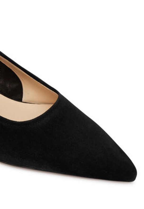 HÖGL Czółenka 1-104502 Czarny. Kolor: czarny. Materiał: zamsz, skóra