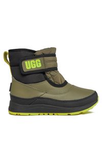 Ugg Śniegowce K Taney Weather 1122399K Khaki. Kolor: brązowy. Materiał: skóra