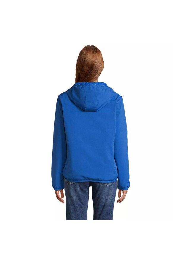 SOL'S - Damska kurtka softshell Sol's Falcon Padded. Kolor: niebieski. Materiał: softshell. Sezon: zima