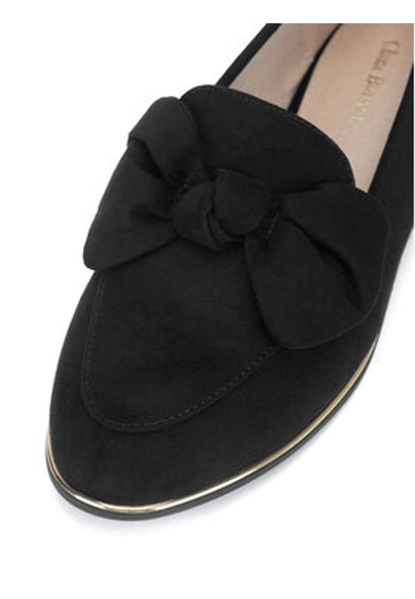 Clara Barson Baleriny WFA2806-1 Czarny. Kolor: czarny. Materiał: materiał