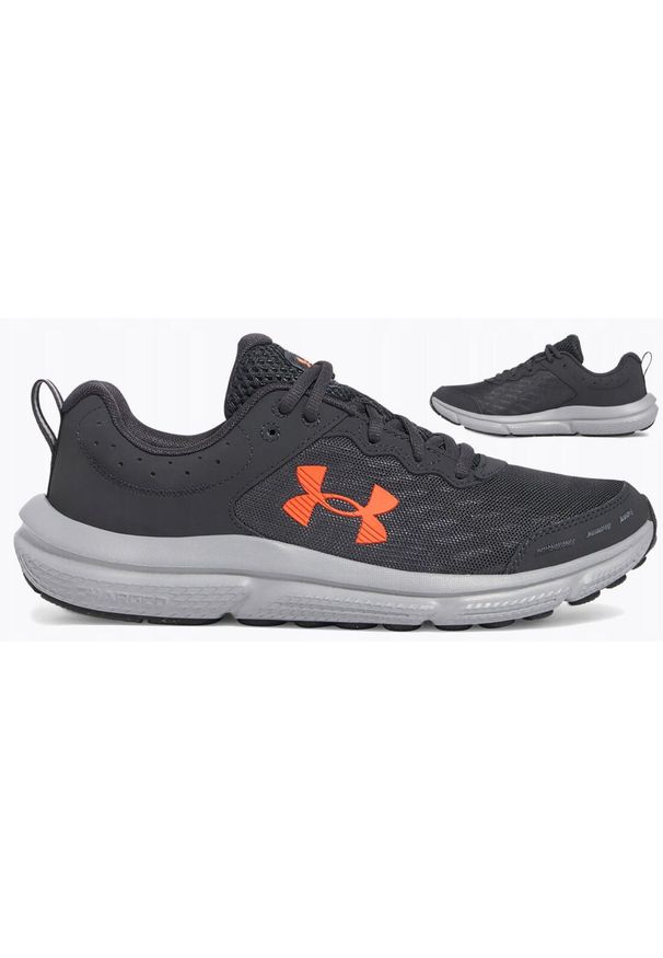 Buty sportowe męskie Under Armour Charged Assert 10. Kolor: szary. Sport: bieganie
