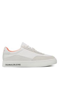 Sneakersy Calvin Klein Jeans. Kolor: biały