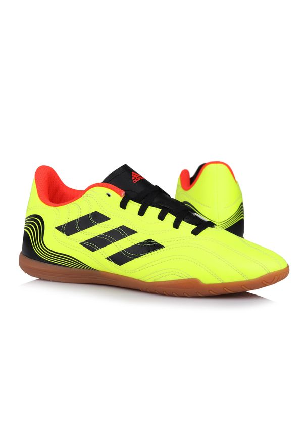 Buty do futsalu męskie Adidas COPA SENSE.4 IN. Kolor: wielokolorowy, czarny, żółty