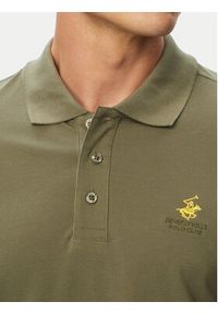 Beverly Hills Polo Club Polo P-SS26M-P450124 Zielony Regular Fit. Typ kołnierza: polo. Kolor: zielony. Materiał: bawełna #4