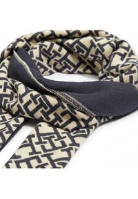 TOMMY HILFIGER - Tommy Hilfiger Szal Essential Chic Scarf AW0AW15789 Granatowy. Kolor: niebieski. Materiał: materiał