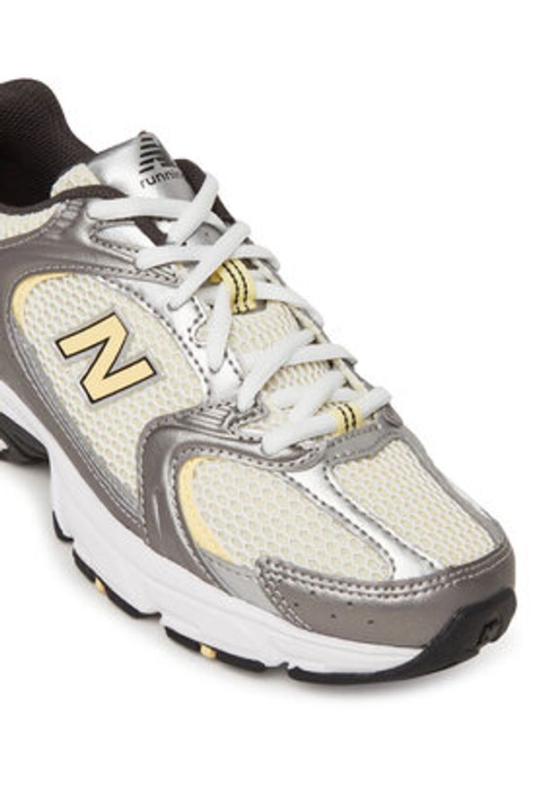 New Balance Sneakersy U530ADG Srebrny. Kolor: srebrny. Materiał: skóra