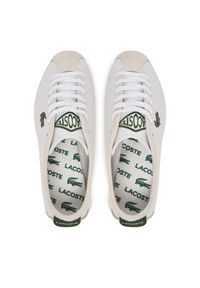 Lacoste Sneakersy Club-Low Leather 7-49SFA0043 Biały. Kolor: biały. Materiał: skóra