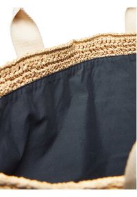 TOMMY HILFIGER - Tommy Hilfiger Torebka Th Spring Logo Tote AW0AW17196 Beżowy. Kolor: beżowy #3