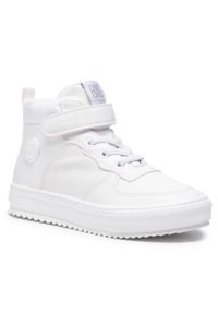 BIG STAR SHOES - Sneakersy Big Star Shoes GG374041 White. Kolor: biały. Materiał: skóra