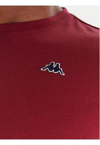 Robe di Kappa Longsleeve 631189W Czerwony Slim Fit. Kolor: czerwony. Materiał: bawełna. Długość rękawa: długi rękaw #4