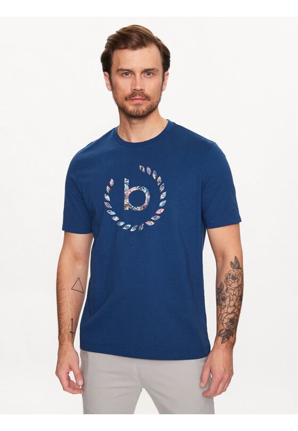 T-Shirt Bugatti. Kolor: niebieski