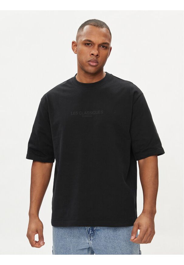 Only & Sons T-Shirt 22028766 Czarny Relaxed Fit. Kolor: czarny. Materiał: bawełna