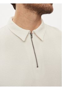 Wrangler Polo Rugby 112350413 Écru Relaxed Fit. Typ kołnierza: polo. Materiał: bawełna #3
