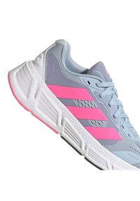 Adidas - Buty do biegania adidas Questar W IF2240 niebieskie. Zapięcie: sznurówki. Kolor: niebieski. Materiał: materiał. Szerokość cholewki: normalna