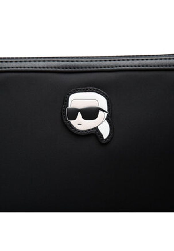 Karl Lagerfeld - KARL LAGERFELD Etui na tablet 230W3256 Czarny. Kolor: czarny. Materiał: materiał