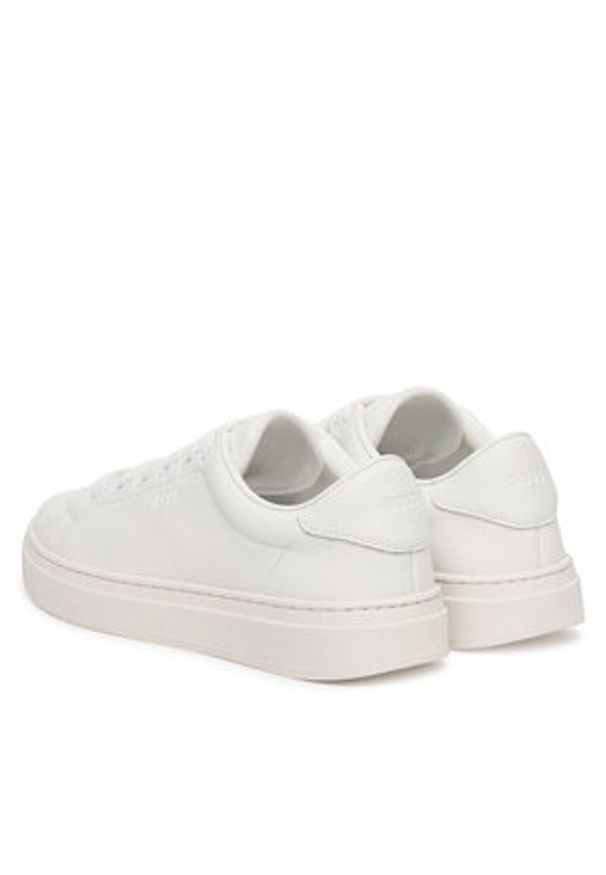 BOSS Sneakersy Kieran 50548110 Biały. Kolor: biały. Materiał: skóra