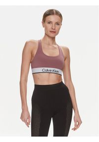 Calvin Klein Performance Biustonosz sportowy 00GWS4K170 Różowy. Kolor: różowy. Materiał: syntetyk