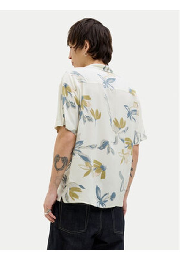 Jack & Jones Koszula Luke 12271111 Écru Relaxed Fit. Materiał: wiskoza