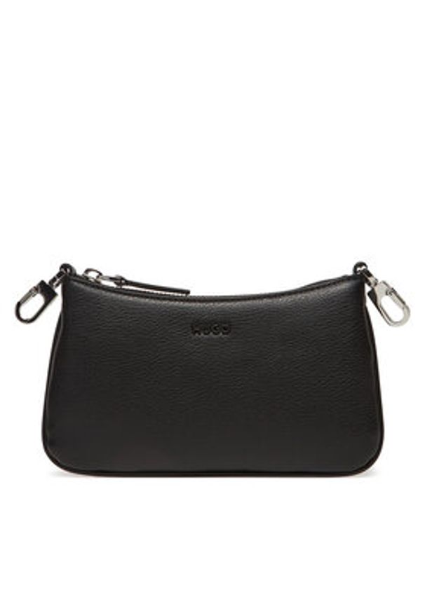 Hugo - HUGO Torebka Bel 2.0 50547065 Czarny. Kolor: czarny. Materiał: skórzane