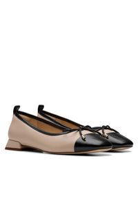 Clarks Baleriny Ubree15 Poppy 26181329 Beżowy. Kolor: beżowy. Materiał: skóra #5