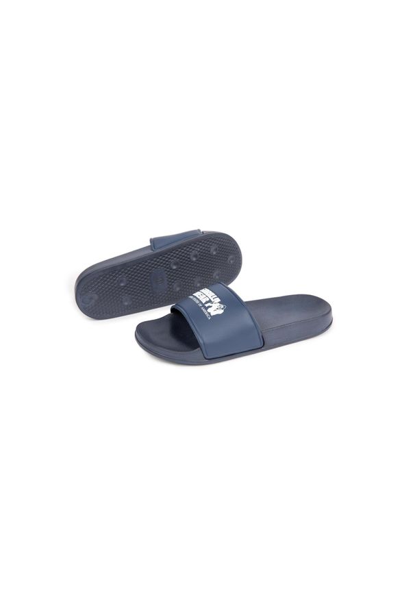 GORILLA WEAR - Klapki basenowe Gorilla Wear Pasco Slides. Kolor: niebieski. Sport: fitness