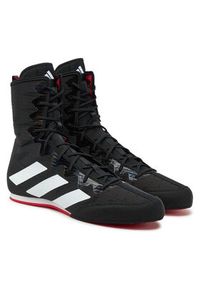 Adidas - adidas Buty bokserskie Box Hog 4 IH2730 Czarny. Kolor: czarny. Materiał: materiał #4