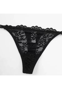 Intica - Komplet bielizny z koronką i tiulem Jose. Kolor: biały. Materiał: tiul, koronka. Wzór: koronka #5