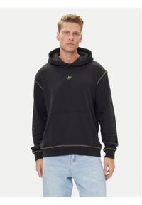 Adidas - adidas Bluza Distressed Graphic JY2730 Czarny Loose Fit. Kolor: czarny. Materiał: bawełna #1