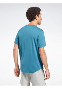 Reebok T-Shirt ACTIVCHILL+DREAMBLEND T-Shirt HR6167 Niebieski Regular Fit. Kolor: niebieski