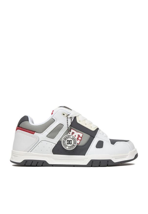 DC Shoes Sneakersy CEO-SV5-10121 Biały. Kolor: biały. Materiał: skóra