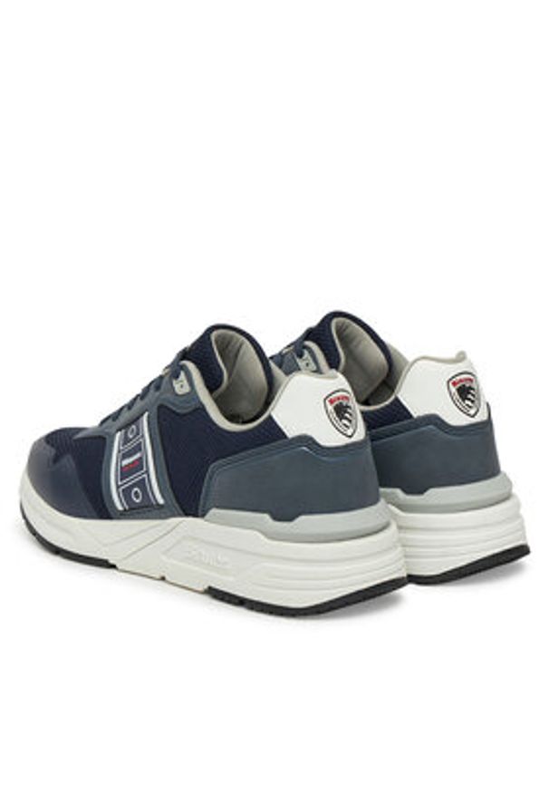 Blauer Sneakersy S5RAY05 Granatowy. Kolor: niebieski. Materiał: materiał, mesh