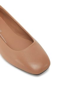 ecco - ECCO Baleriny Margot 23432301084 Beżowy. Kolor: beżowy. Materiał: skóra #6