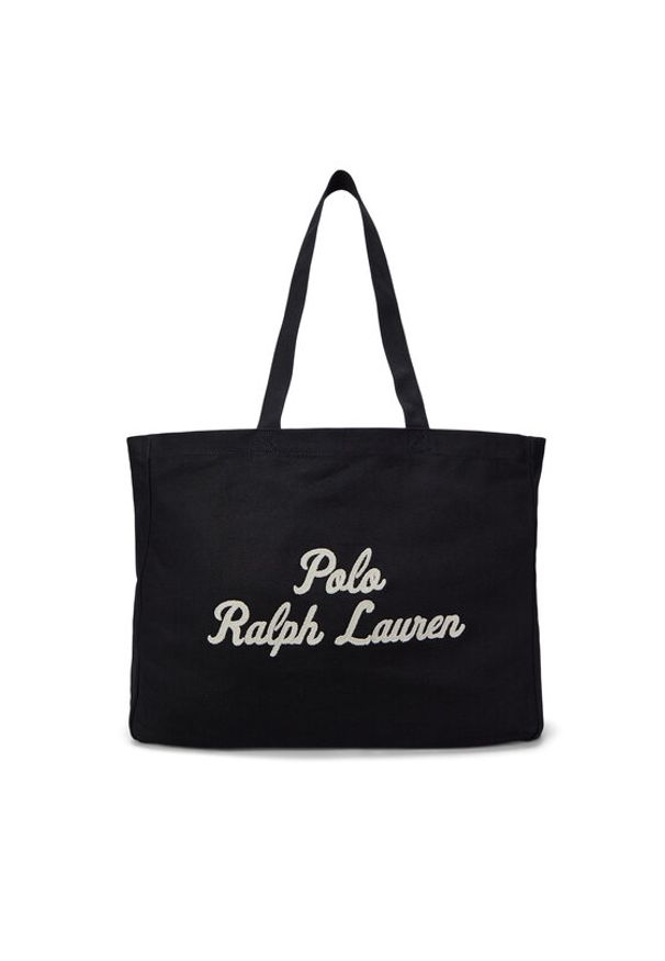 Polo Ralph Lauren Torba 405962436001 Czarny. Kolor: czarny. Materiał: materiał