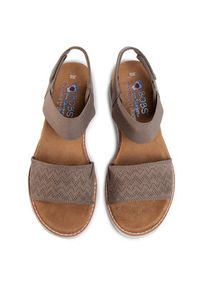 skechers - Skechers Sandały BOBS Desert Kiss 31440/TPE Brązowy. Kolor: brązowy. Materiał: materiał #3