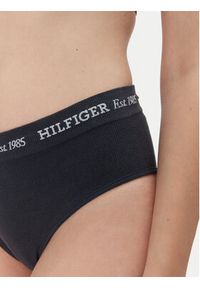 TOMMY HILFIGER - Tommy Hilfiger Figi klasyczne z wysokim stanem UW0UW05724 Granatowy. Stan: podwyższony. Kolor: niebieski. Materiał: bawełna #3