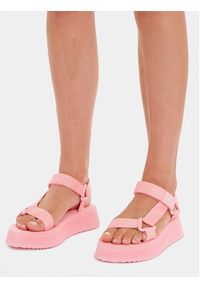 Tommy Jeans Sandały Tjw Eva Sandal EN0EN02466 Różowy. Kolor: różowy. Materiał: materiał #3