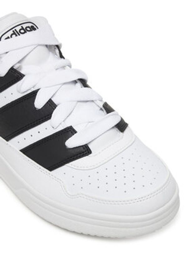 Adidas - adidas Sneakersy Break Start 2000 JS0145 Biały. Kolor: biały. Materiał: skóra