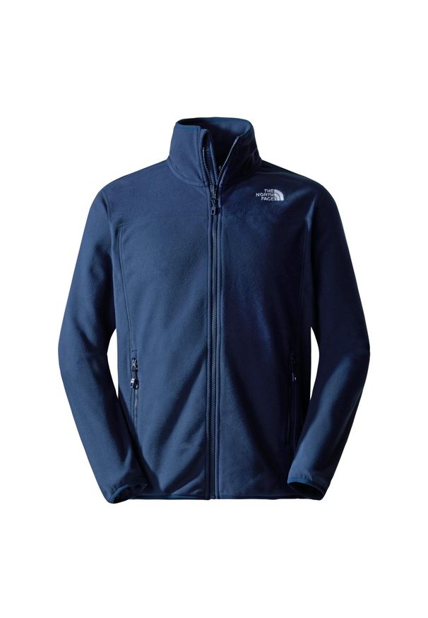 The North Face Polar 100 Glacier Fz Nf0A855X8K2. Kolor: niebieski. Materiał: polar