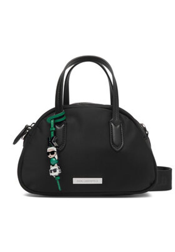 Karl Lagerfeld - KARL LAGERFELD Torebka B1W30016 Czarny. Kolor: czarny. Materiał: skórzane