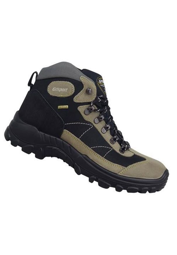 Buty trekkingowe męskie Grisport 13362SV89GMAN. Zapięcie: sznurówki. Kolor: wielokolorowy, szary. Materiał: guma, materiał, skóra, tkanina. Szerokość cholewki: normalna
