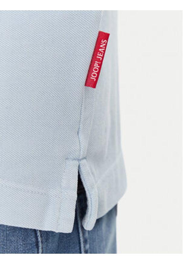 JOOP! Jeans Polo 15 JJJ-02Ambrosian 30045619 Błękitny Modern Fit. Typ kołnierza: polo. Kolor: niebieski. Materiał: bawełna