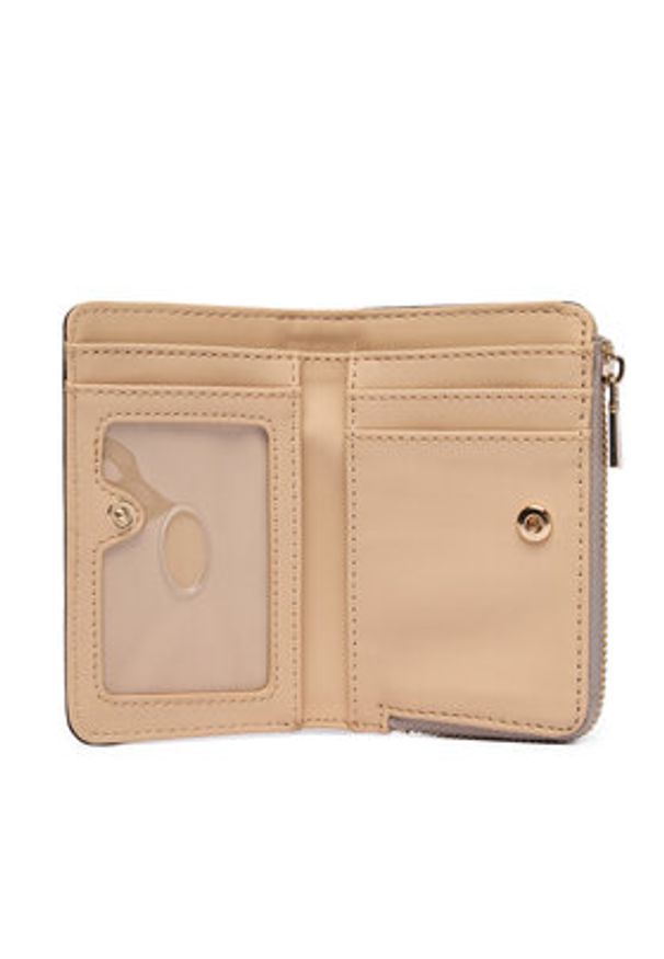 Guess Portfel Laurel II Slg SWSG74 59156 Beżowy. Kolor: beżowy. Materiał: skóra