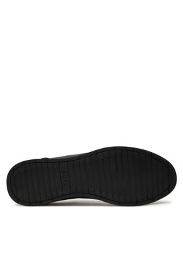 BOSS Sneakersy Nitan 50548864 Granatowy. Kolor: niebieski. Materiał: zamsz, skóra