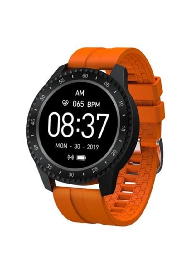 Smartwatch GARETT Sport 12 Pomarańczowy. Rodzaj zegarka: smartwatch. Kolor: pomarańczowy. Styl: sportowy