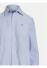 Polo Ralph Lauren Koszula 211970736002 Niebieski Relaxed Fit. Typ kołnierza: polo. Kolor: niebieski. Materiał: bawełna #6